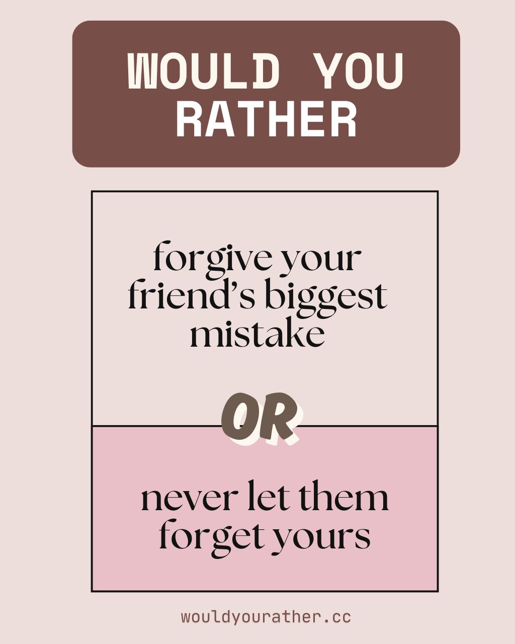 Would You Rather Questions to Strengthen Friendships